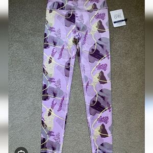 Athleta High Rise Chit Chat Printed Leggings